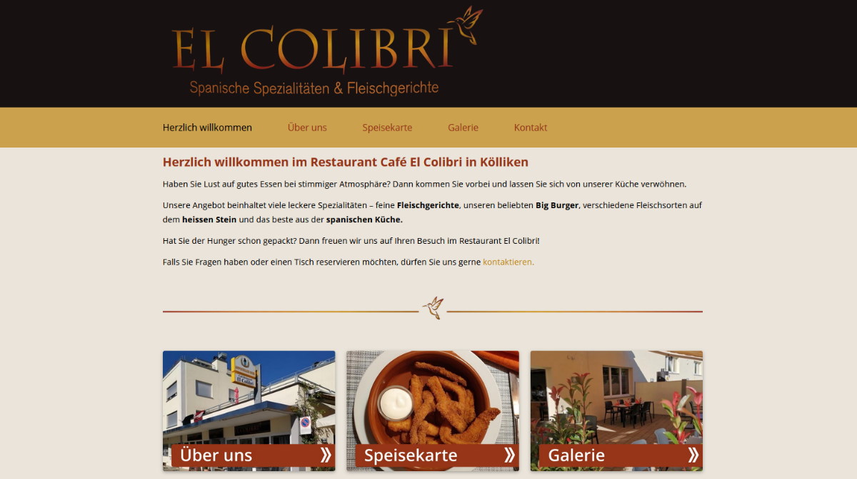 Webseite Elektro Beyeler